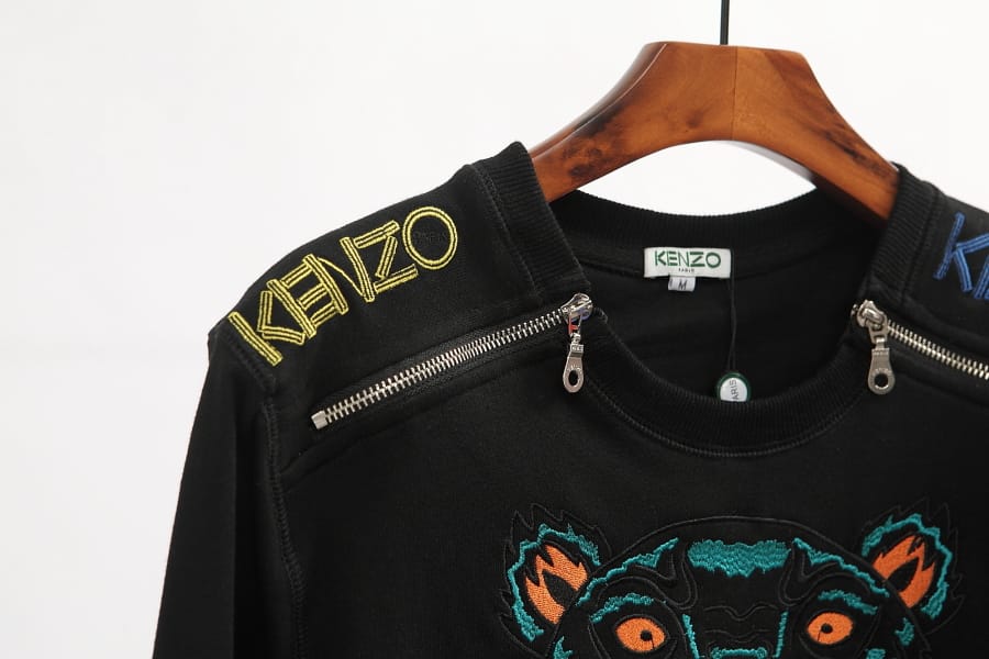 Свитшот Kenzo Tiger "Black" фото № 6