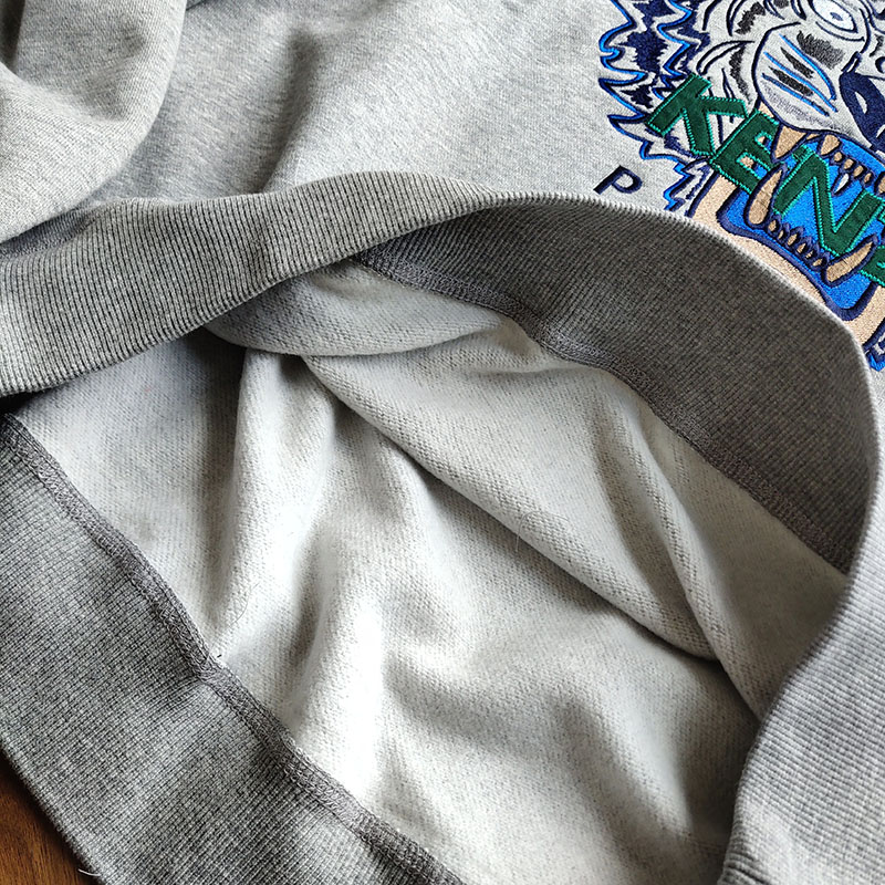 Свитшот Kenzo Embroidery Tiger "Gray" фото № 7