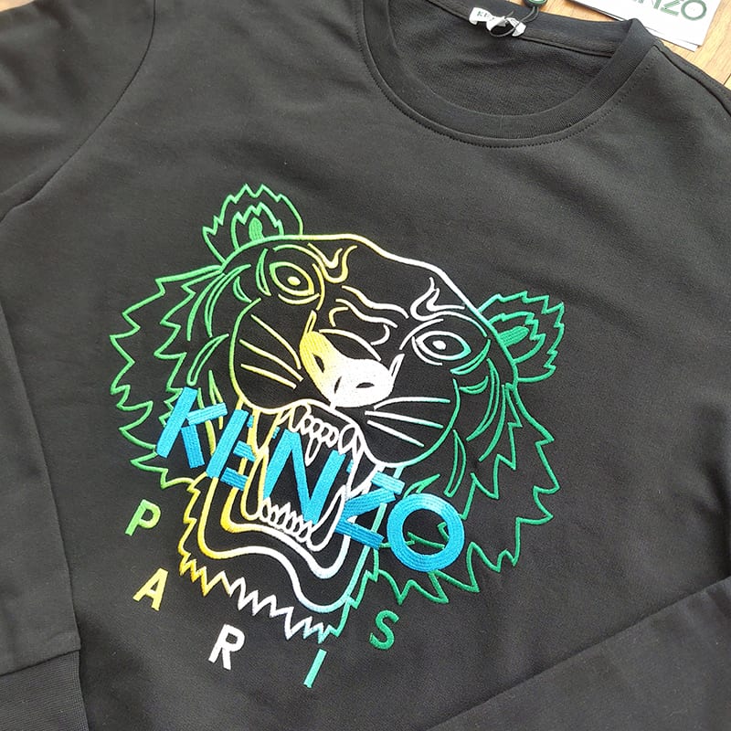 Свитшот Kenzo Tiger Paris "Black" фото № 5
