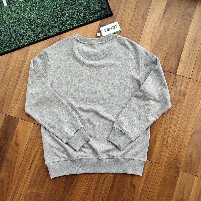 Свитшот Kenzo Embroidery Green Logo "Gray" фото № 3
