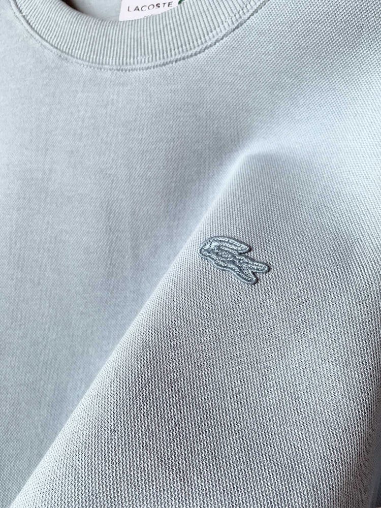 Свитшот Lacoste Small Crocodile "Gray" фото № 3