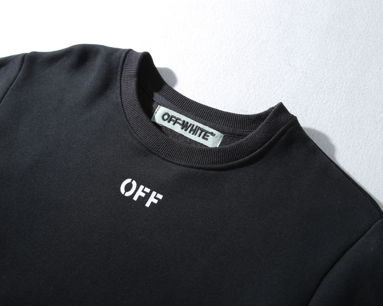 Свитшот OFF WHITE Flower "Black" фото № 4