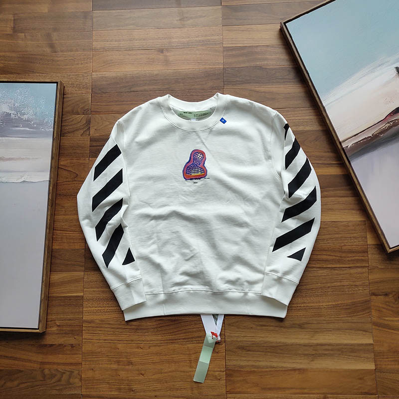 Свитшот Off White Diag Thermo "White" фото № 2