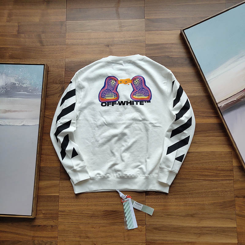 Свитшот Off White Diag Thermo "White" фото № 3