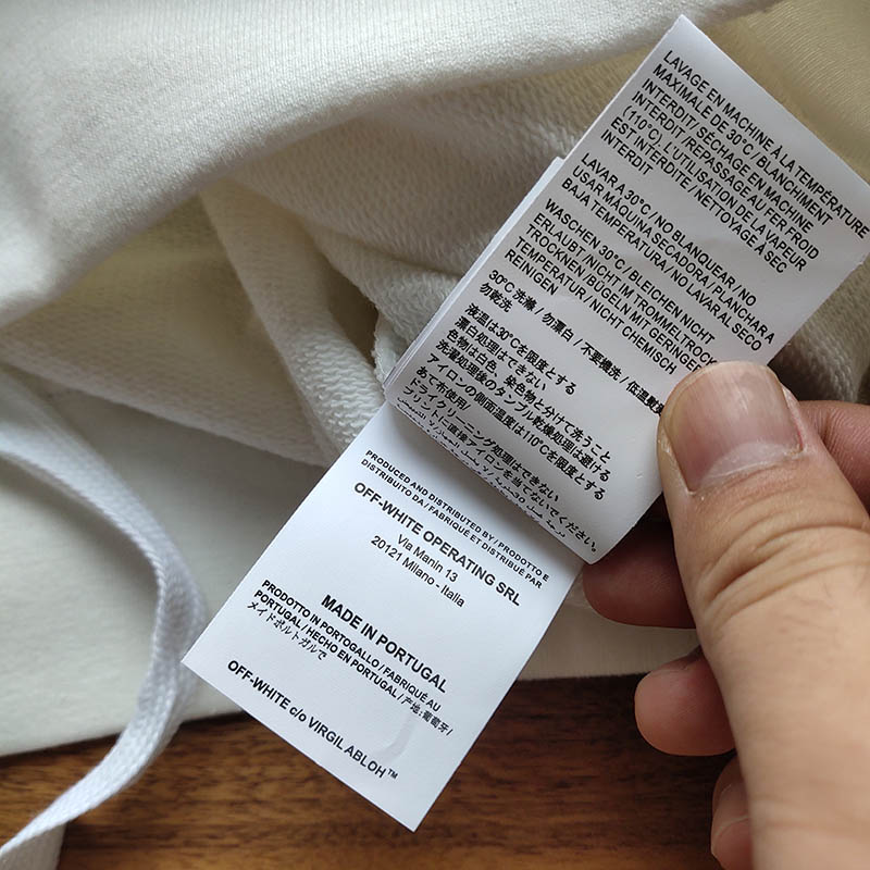 Свитшот Off White Diag Thermo "White" фото № 7