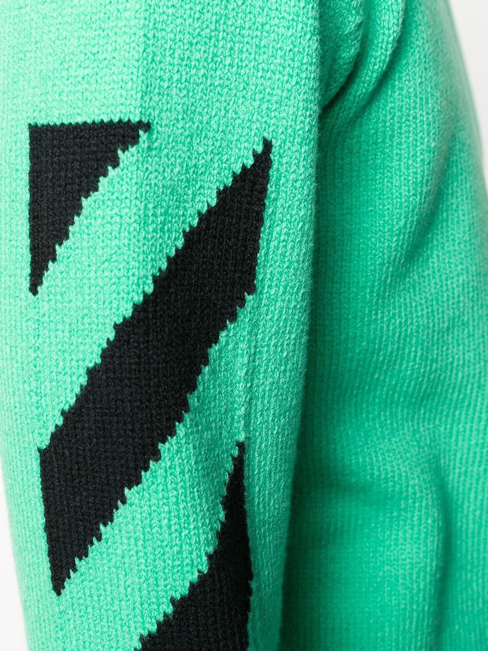 Свитшот Off White Big Logo "Turquoise" фото № 2