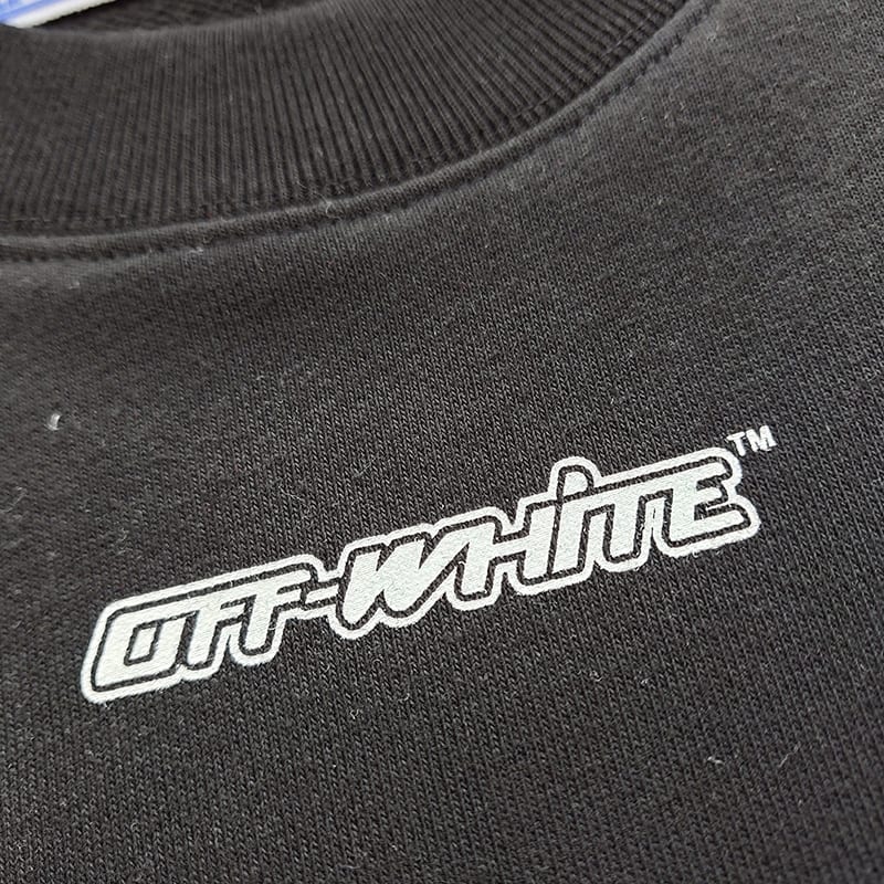 Свитшот Off White Small Logo "Black" фото № 4