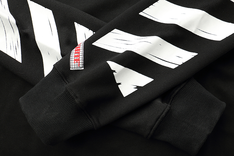 Свитшот OFF WHITE Seeing Things Fuzzy Cross Arrows "Black" фото № 6