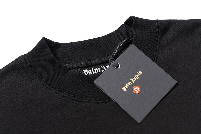 Свитшот Palm Angels Embroidery Crocodile "Black" фото № 5