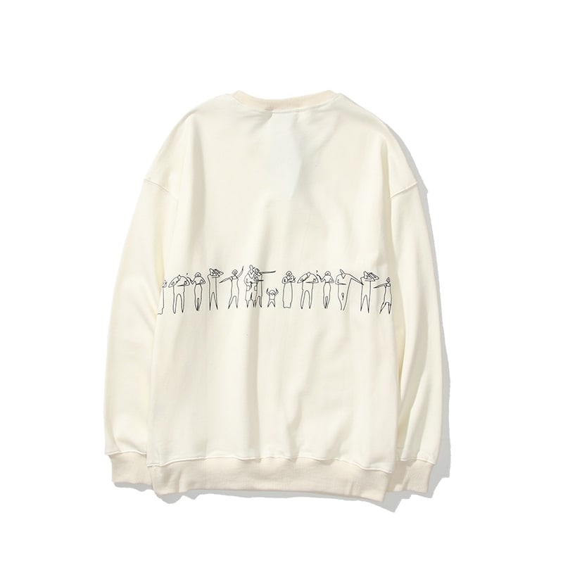 Свитшот Stussy More People "White" фото № 2