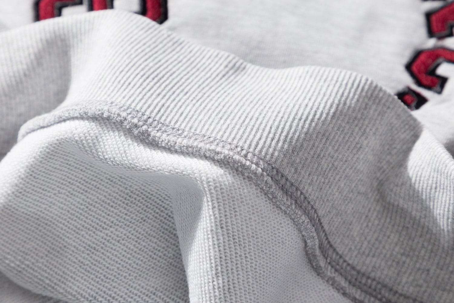 Свитшот Stussy Big Embroidery Brand "Gray" фото № 6