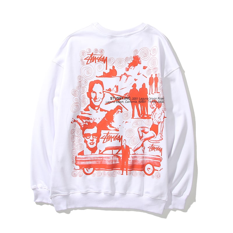 Свитшот Stussy People "White" фото № 2