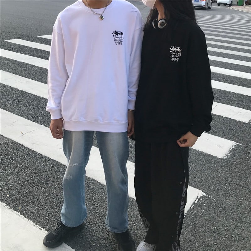 Свитшот Stussy Choi "Black" фото № 6