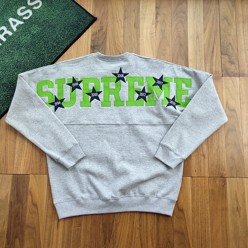 Свитшот Supreme Stars "Gray" фото № 2