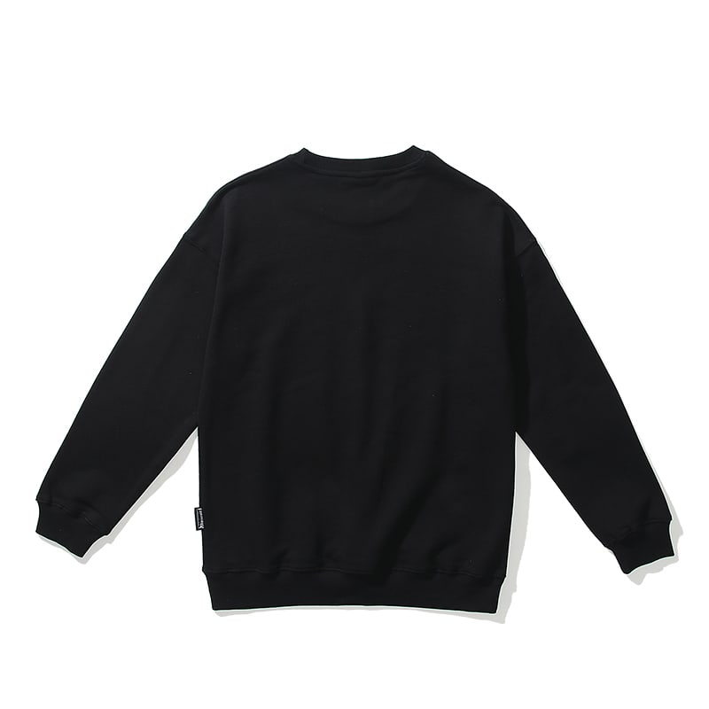 Свитшот Thrasher Magazine Yellow Fire "Black" фото № 2