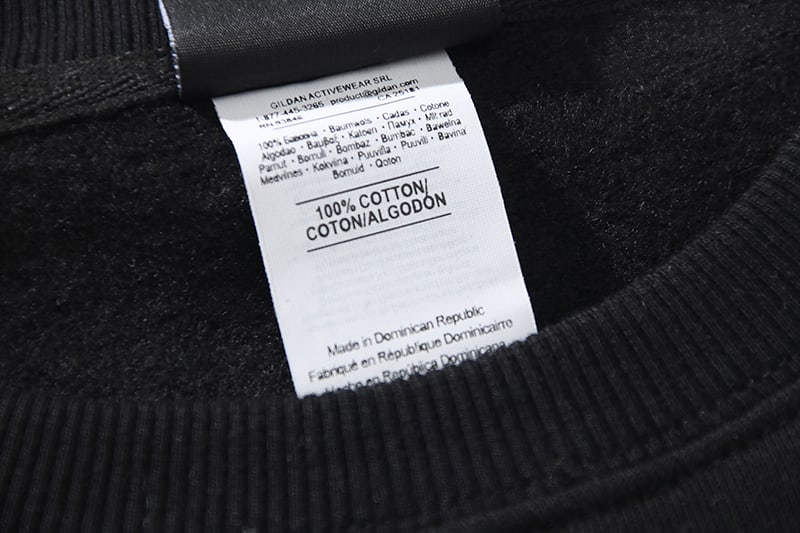 Свитшот Thrasher Magazine Yellow Fire "Black" фото № 4