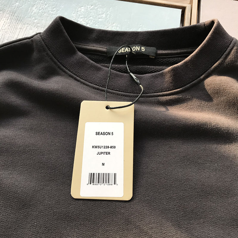 Свитшот Yeezy Season 5 Calabasas "Black" фото № 4