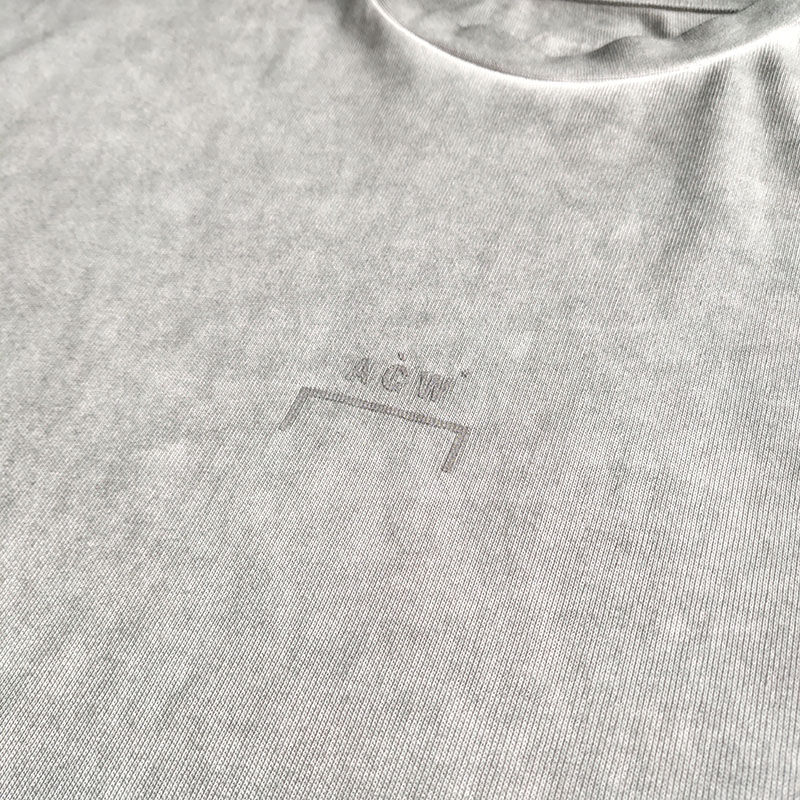 Футболка A-Cold-Wall badges "Gray" фото № 7