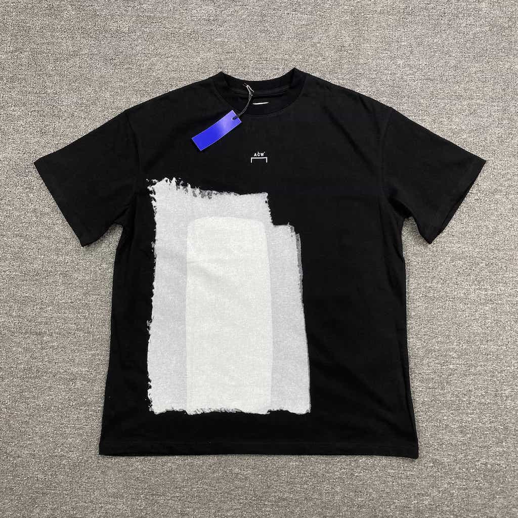 Футболка A-Cold-Wall White Rectangles "Black" фото № 2