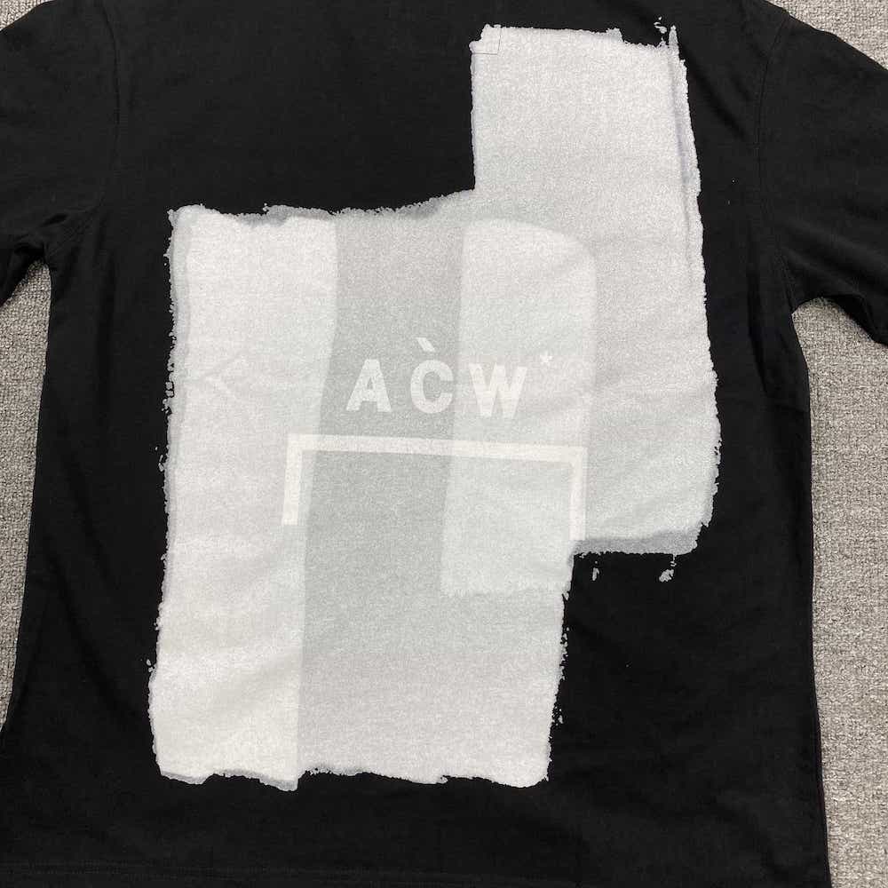 Футболка A-Cold-Wall White Rectangles "Black" фото № 4