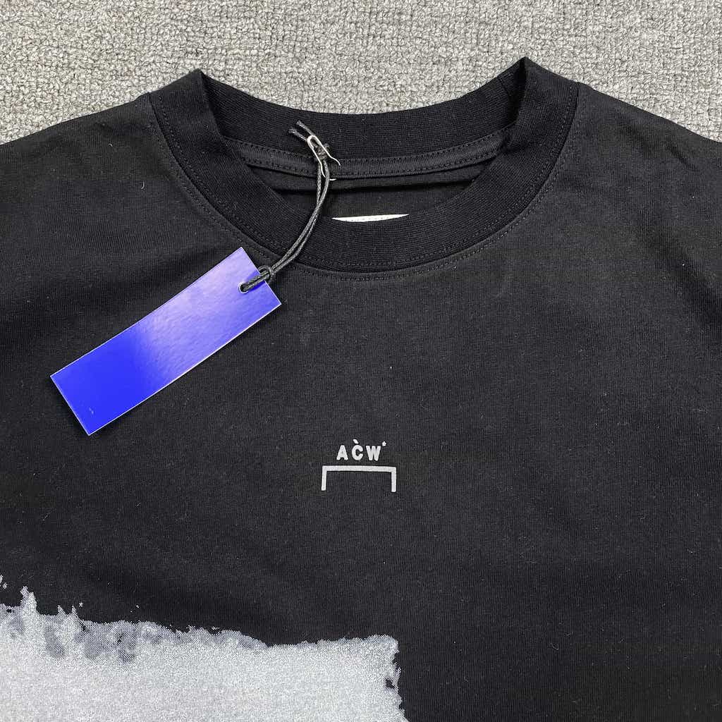 Футболка A-Cold-Wall White Rectangles "Black" фото № 7