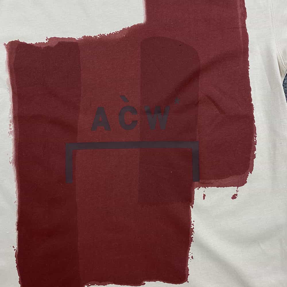 Футболка A-Cold-Wall Red Rectangles "White" фото № 4