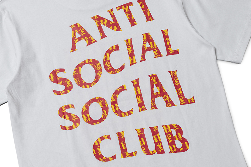 Футболка Anti Social Social Club Chinesse "White" фото № 5