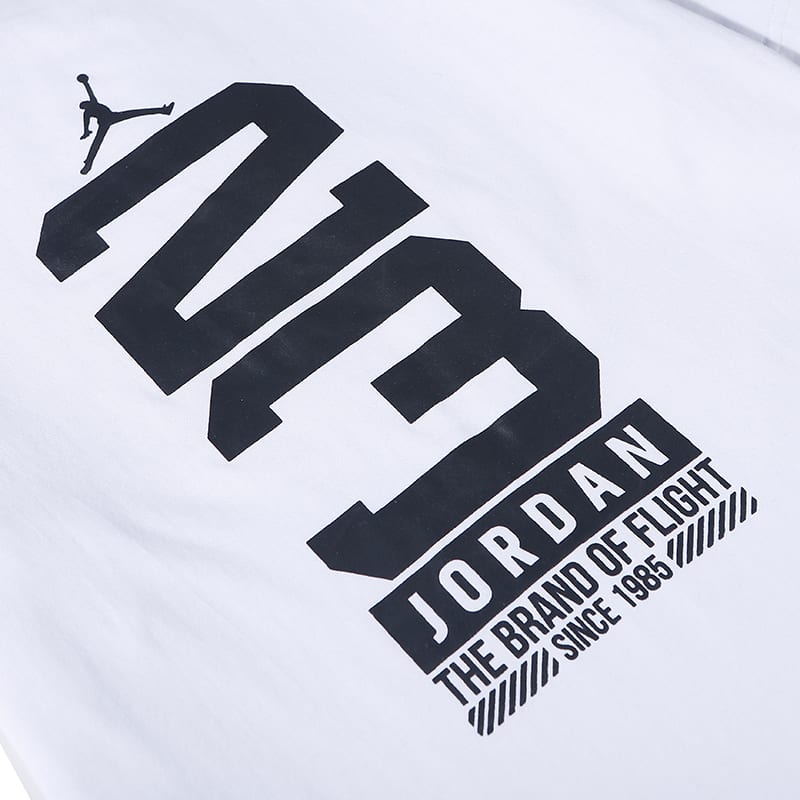 Футболка Air Jordan The Brand Of Flight "White" фото № 3