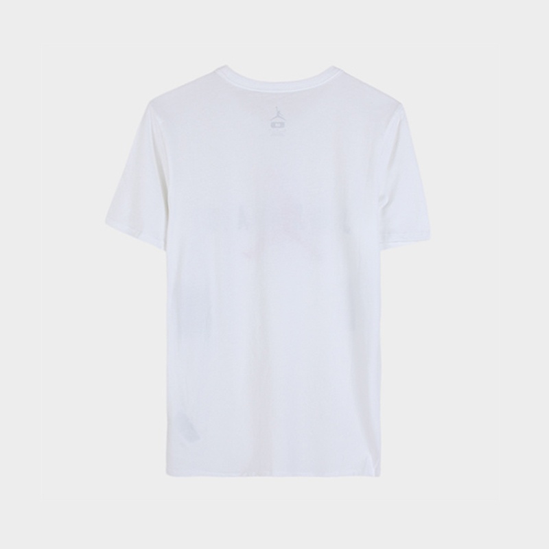 Футболка Air Jordan Red Basketball "White" фото № 2