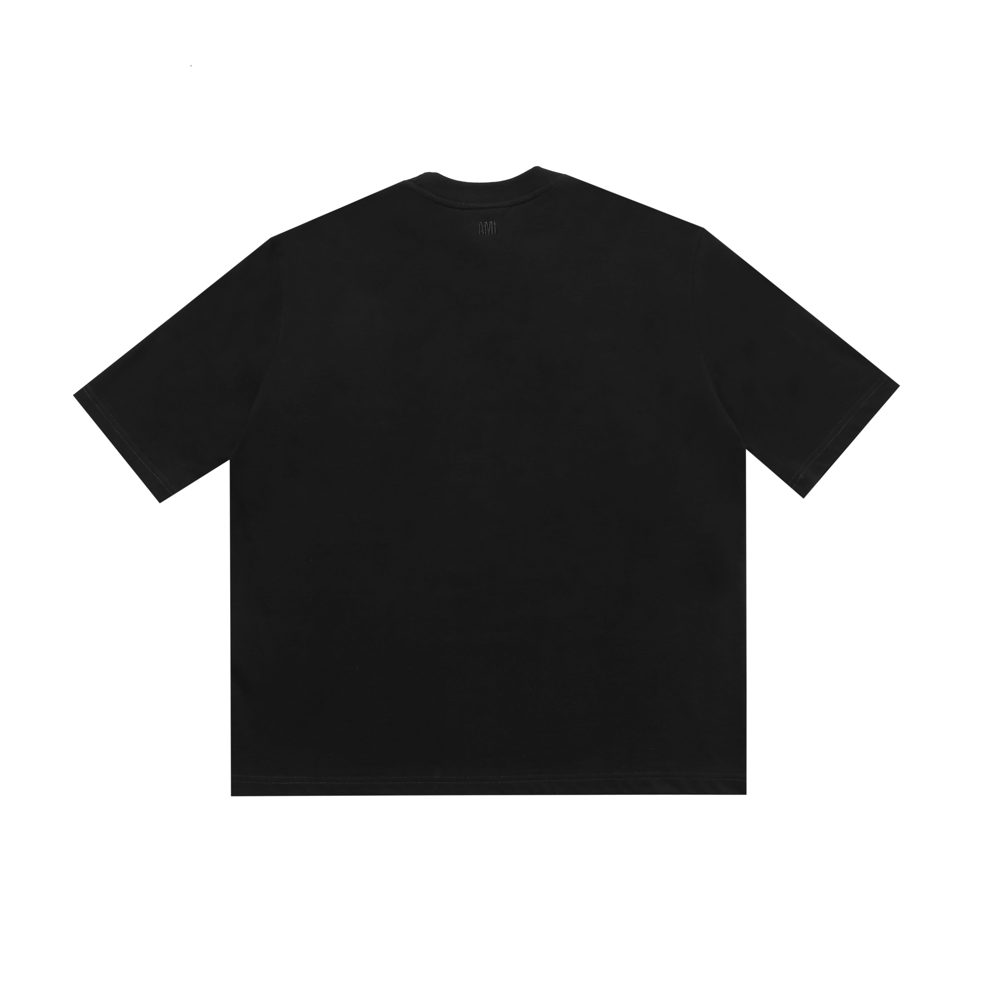 Футболка Amiri Embroidery Heart "Black" фото № 3