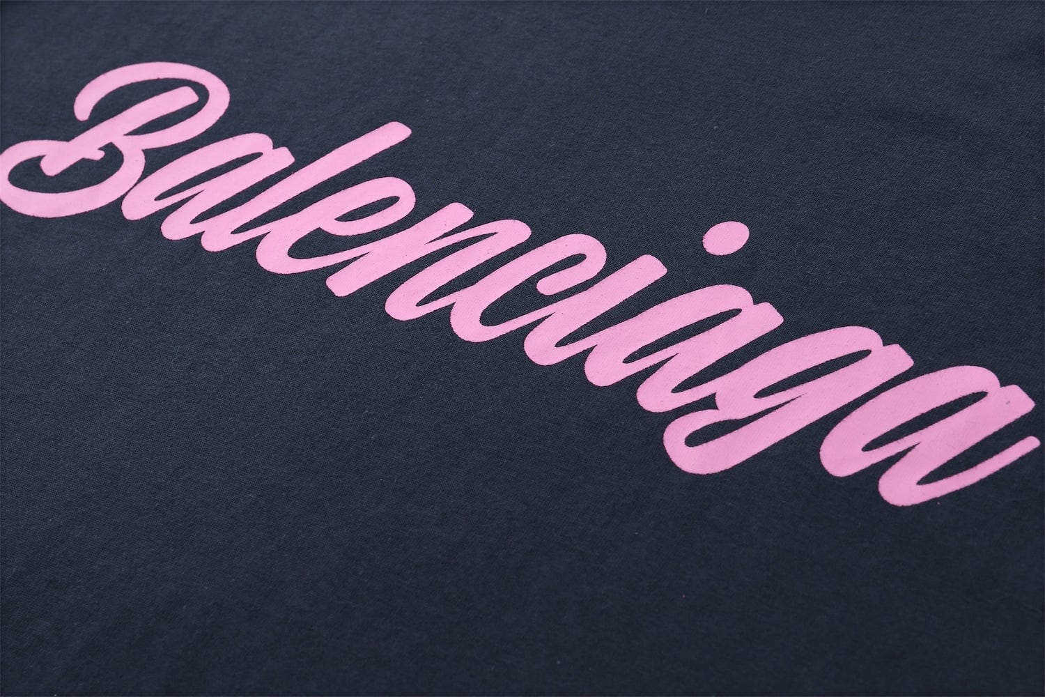 Футболка Balenciaga Pink Brand "Black" фото № 4