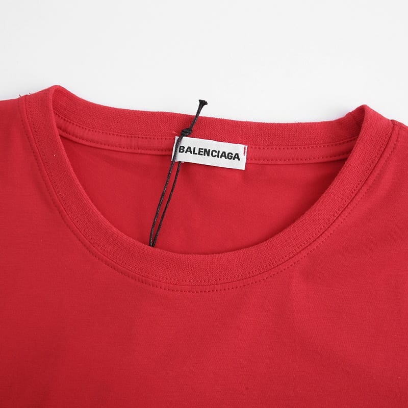 Футболка Balenciaga Mode "Red" фото № 3