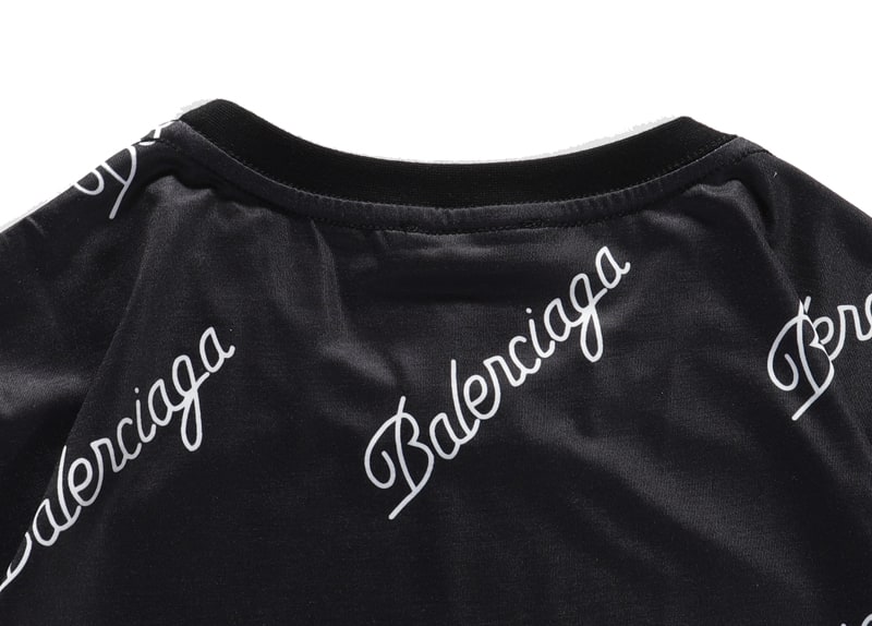 Футболка Balenciaga More Brand "Black" фото № 3
