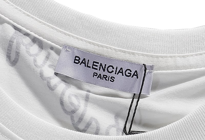 Футболка Balenciaga More Brand "White" фото № 3