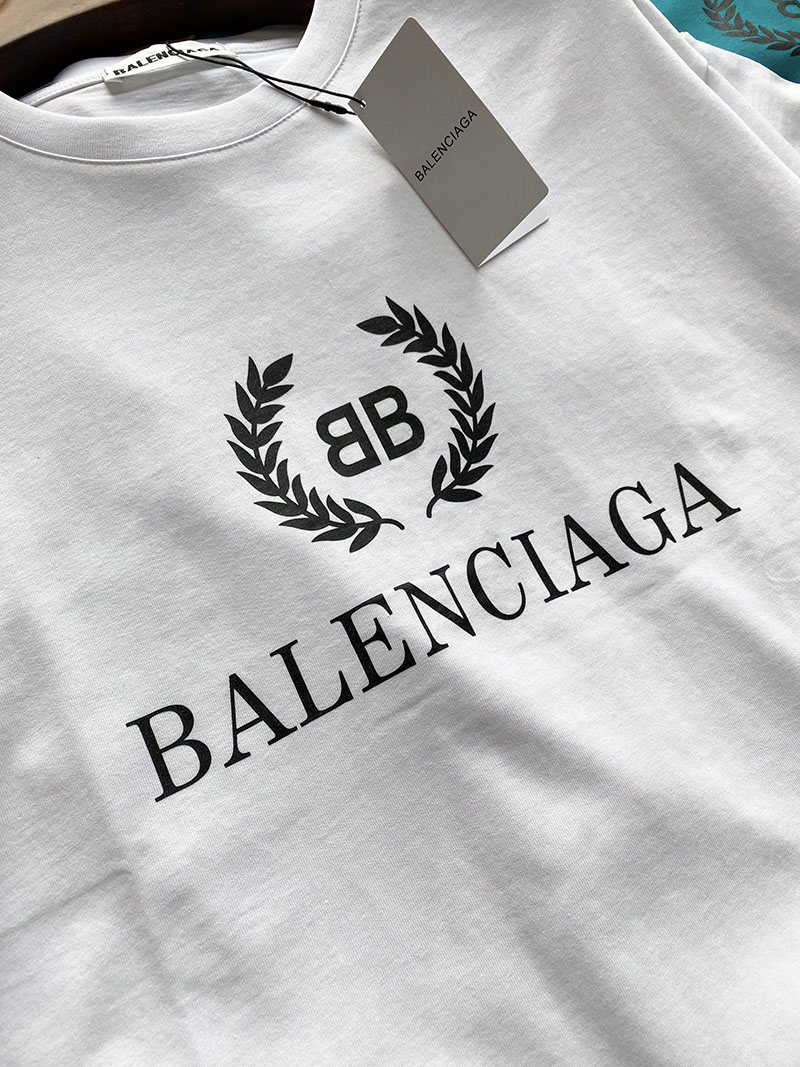 Футболка Balenciaga Black Label "White" фото № 5