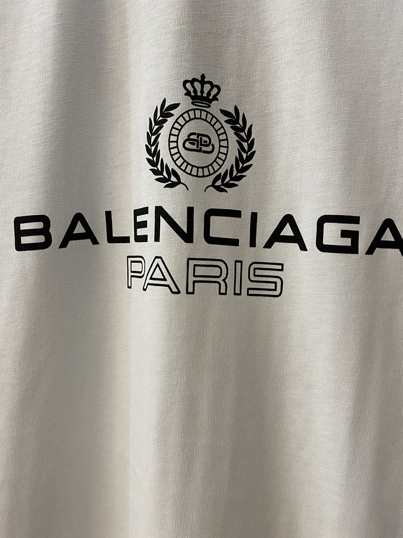 Футболка Balenciaga Paris "White" фото № 6