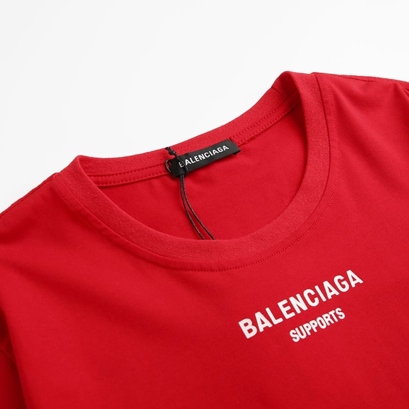 Футболка Balenciaga WFP "Red" фото № 4