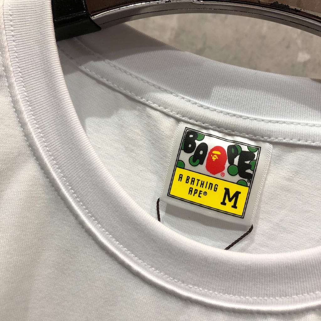 Футболка Bape A Bathin Ape "White" фото № 8