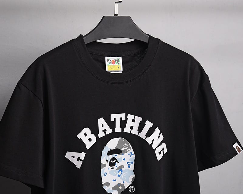 Футболка Bape A Bathin Ape "Black" фото № 4