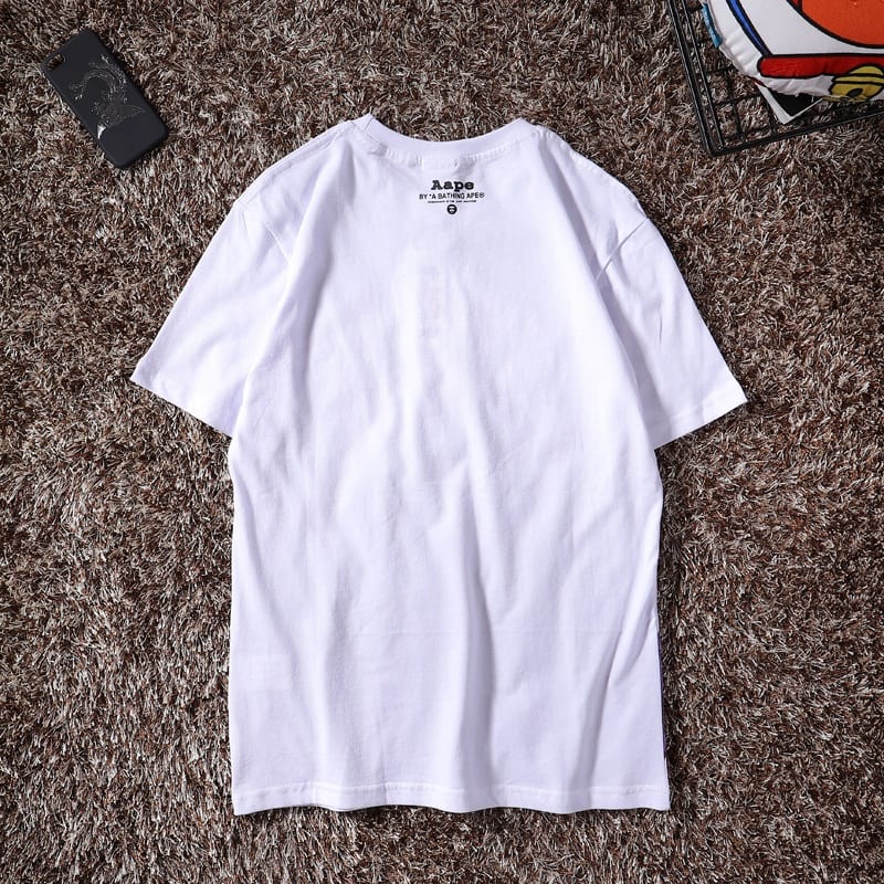 Футболка Bape Purple Brand "White" фото № 4