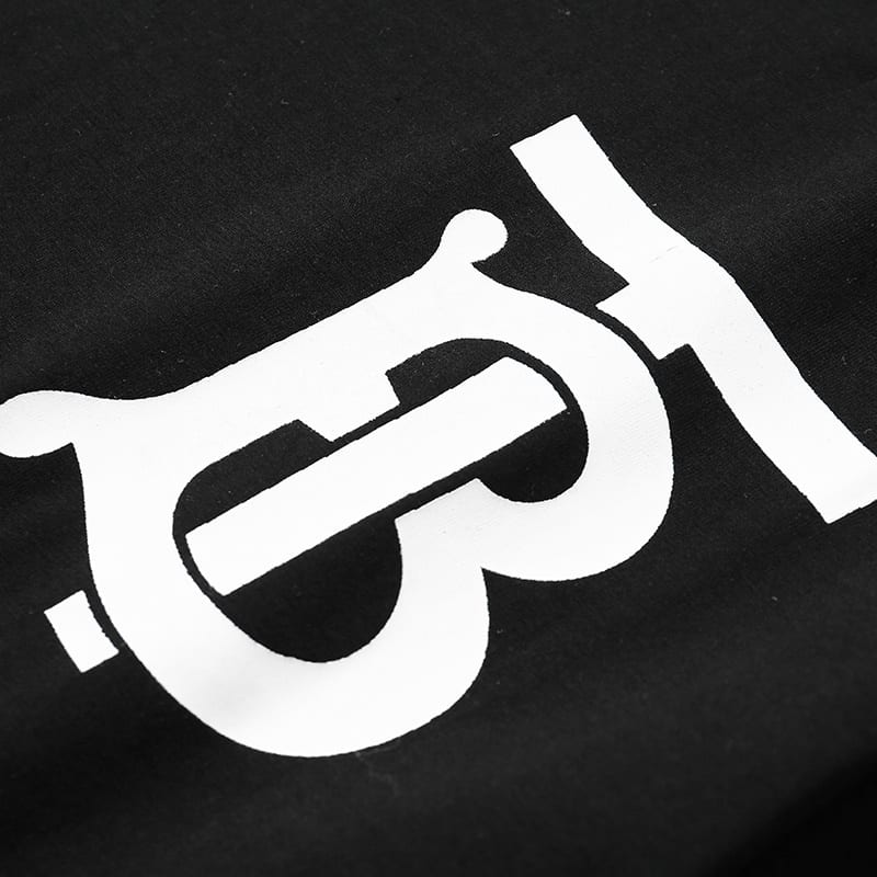 Футболка Burberry White BT "Black" фото № 4