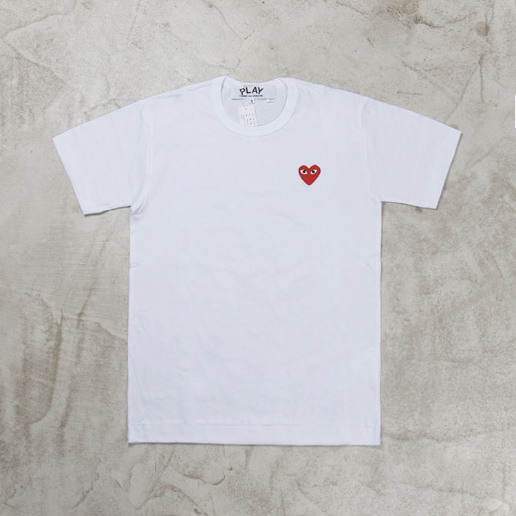 Футболка Comme des Garcons Small Heart "White" фото № 2