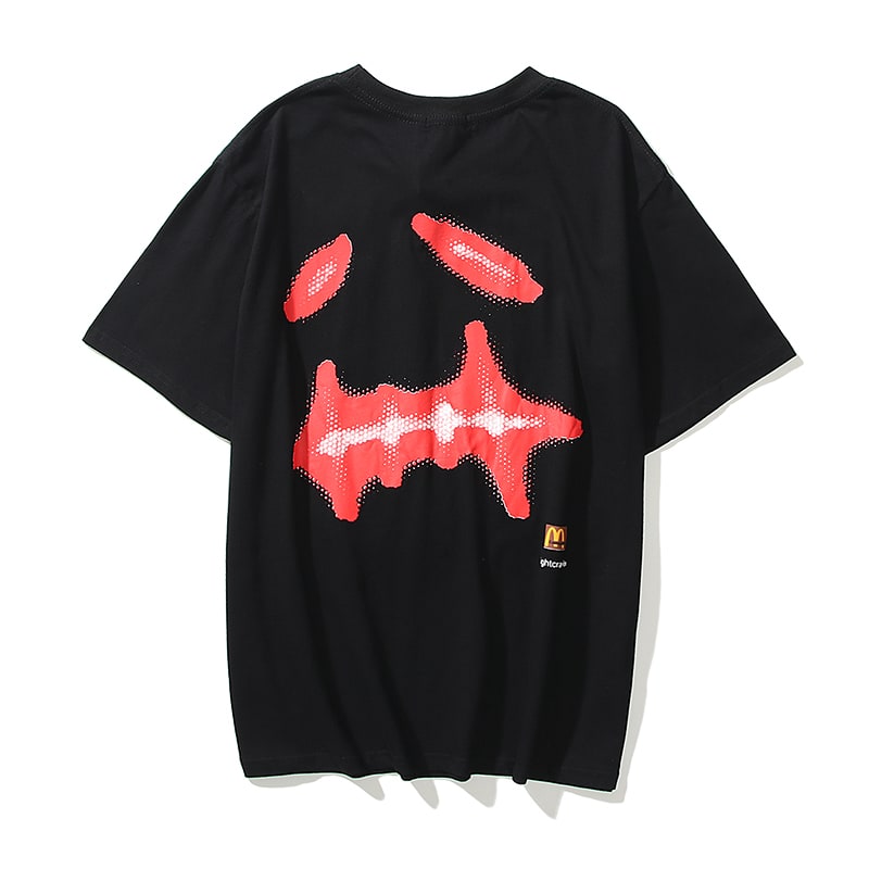 Футболка Cactus Jack McDonalds Travis Scott "Black" фото № 2