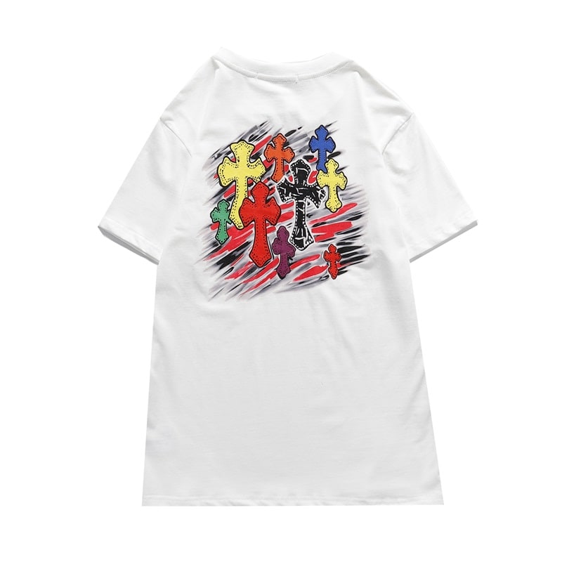 Футболка Dior Multicolor Cross "White" фото № 2