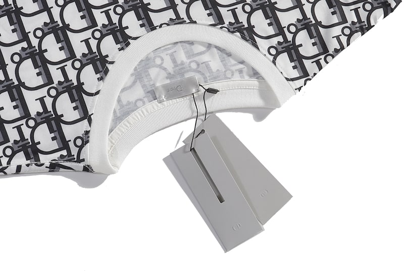 Футболка Dior Paris More Brand "White/Black" фото № 7