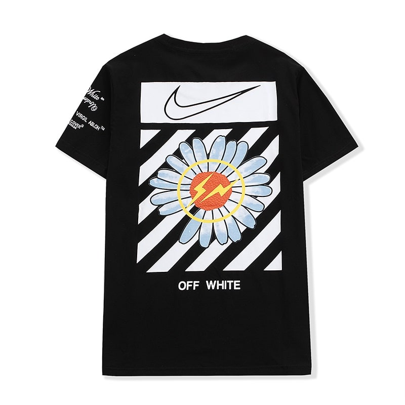 Футболка Drew Big Flower "Black" фото № 2