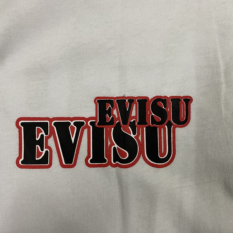 Футболка Evisu Deity Of Denim "White" фото № 6