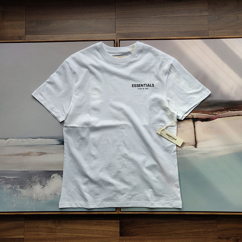 Футболка Fear Of God Essentials "White" фото № 3