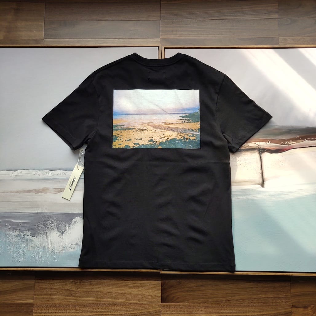 Футболка Fear Of God Essentials "Black" фото № 4