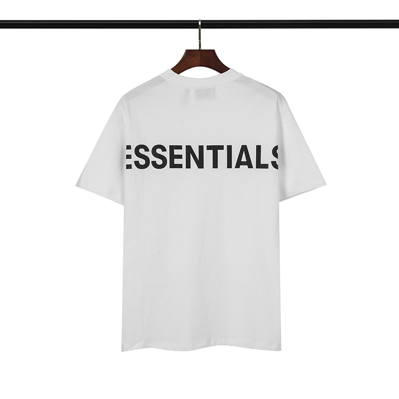 Футболка Fear Of God Fog Essentials 3M Logo "White" фото № 2